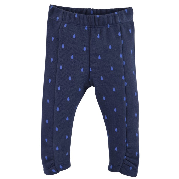 navy blue baby leggings